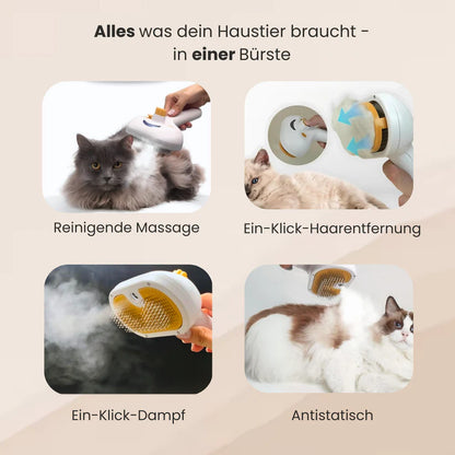 SteamPaw™ - Fellbürste